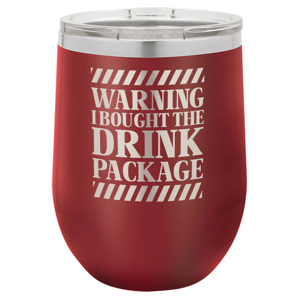 12 oz. Wine Tumbler - Wonder 07/16/23