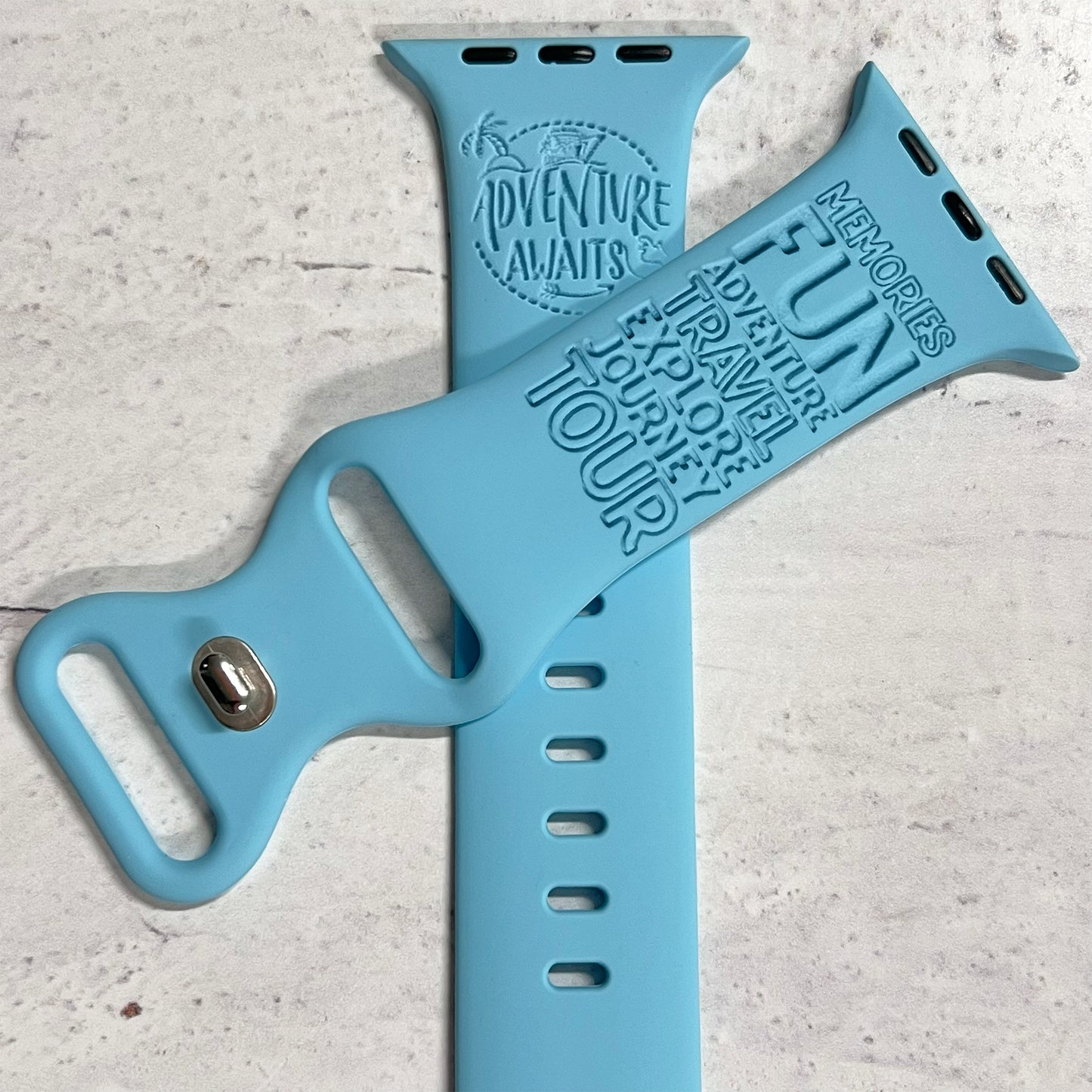 TRAVEL - Engraved watchband new