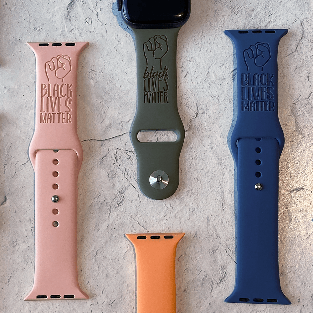 BLM - Engraved watchband