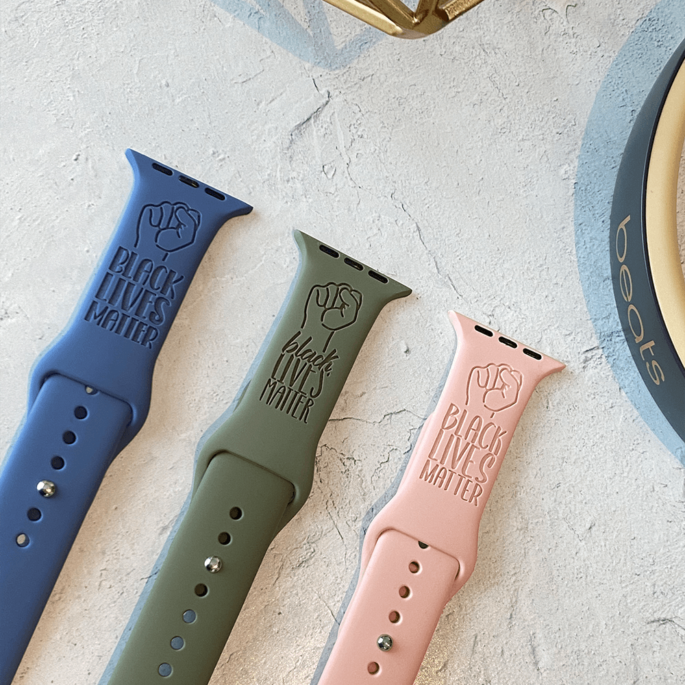 BLM - Engraved watchband