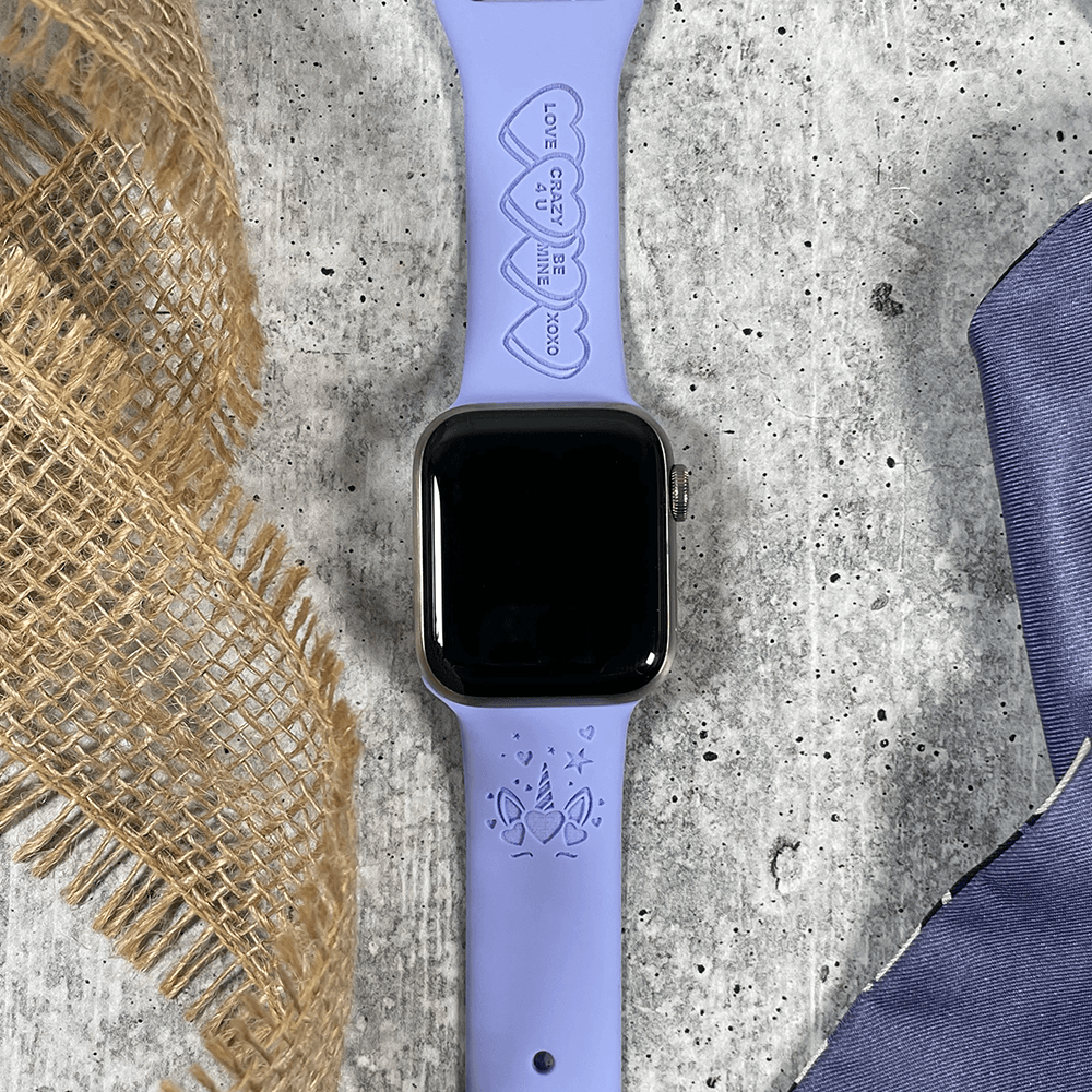 LOVE - Engraved watchband