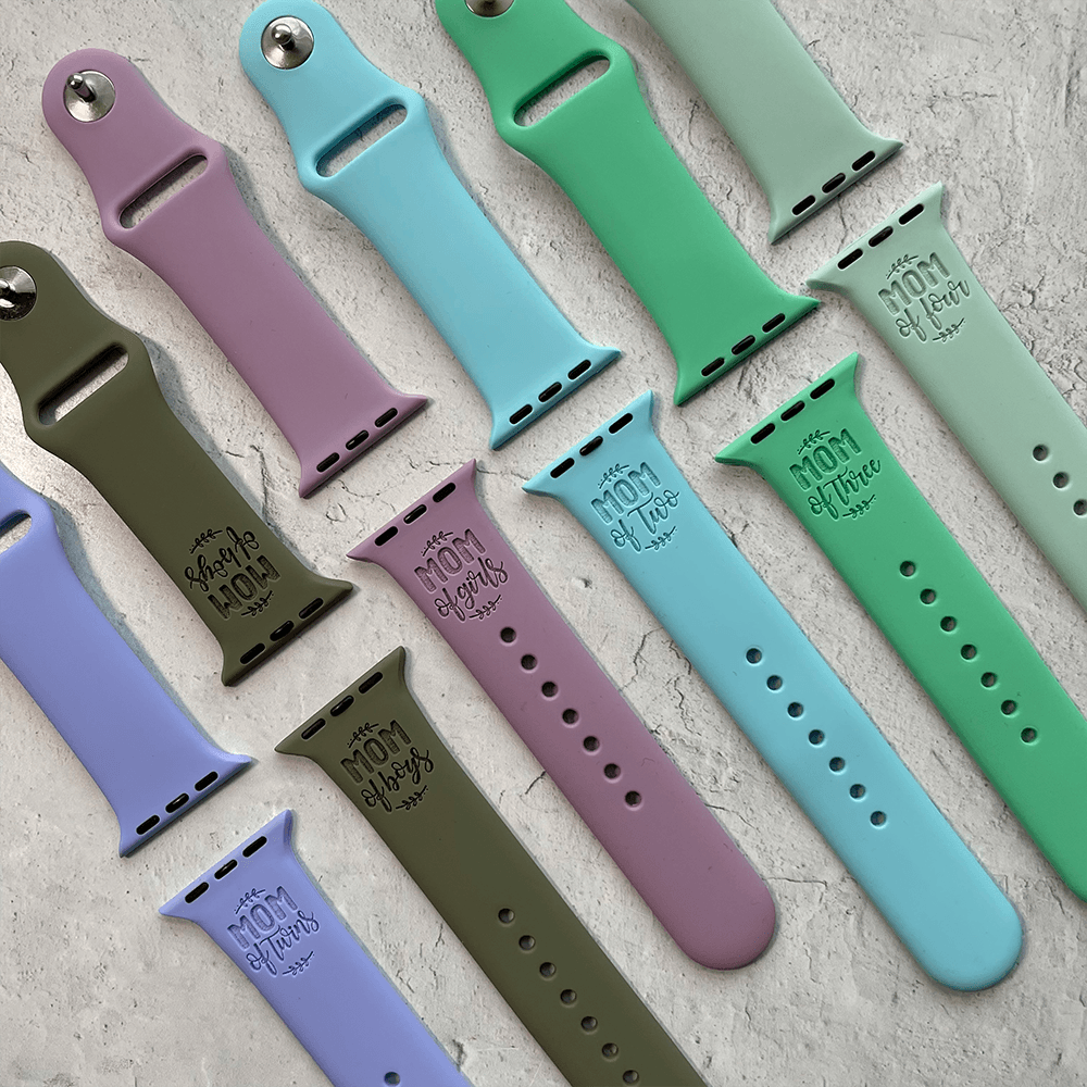 MOM - Engraved watchband