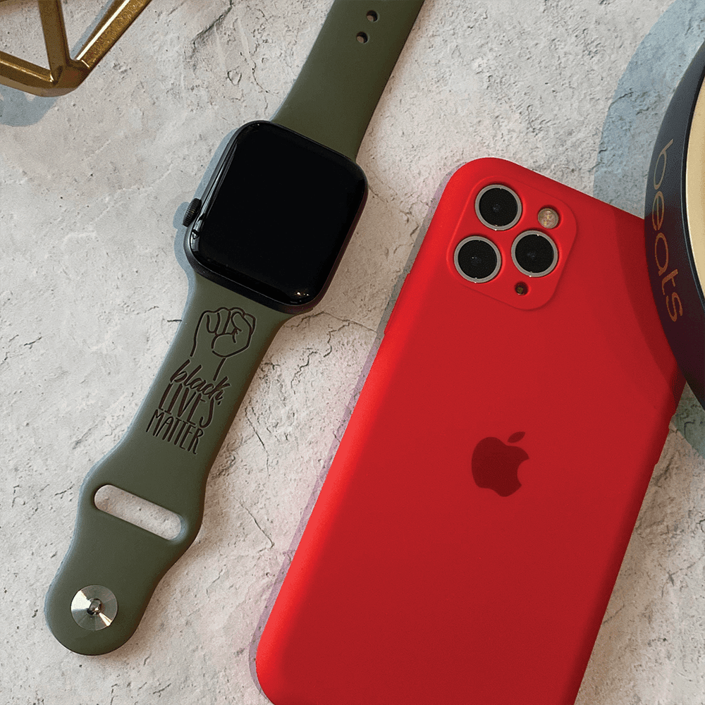 BLM - Engraved watchband