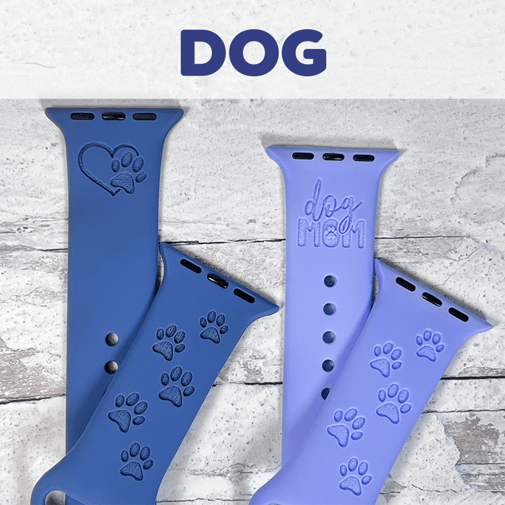 DOG - Engraved watchband