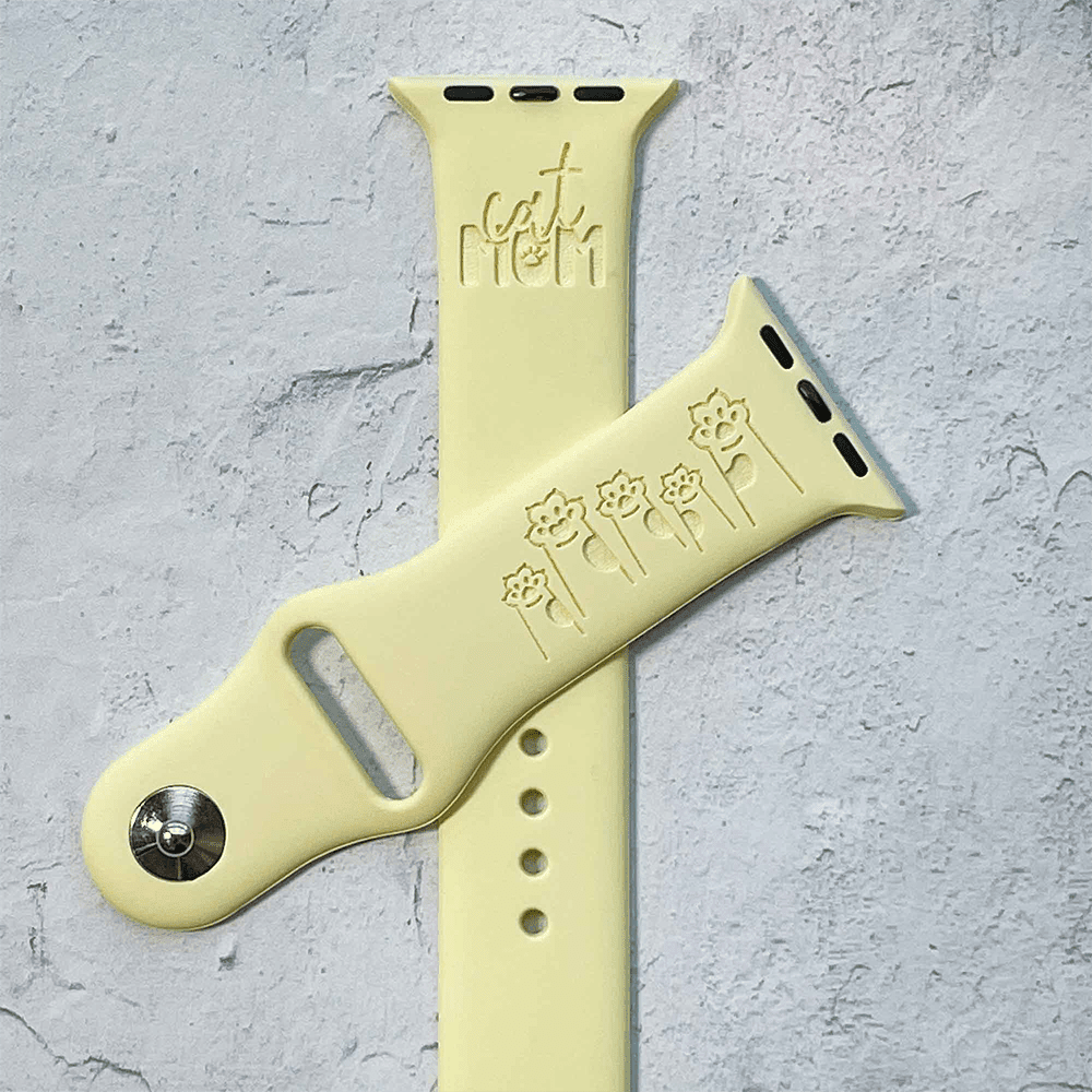 CAT - Engraved watchband