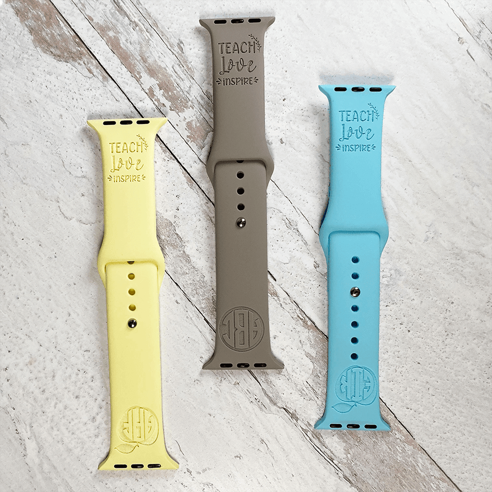 TEACH - Engraved watchband