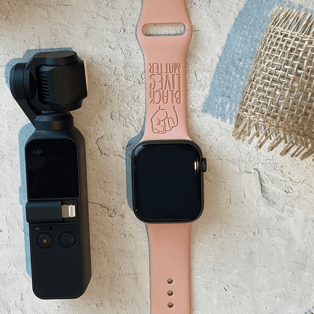 BLM - Engraved watchband