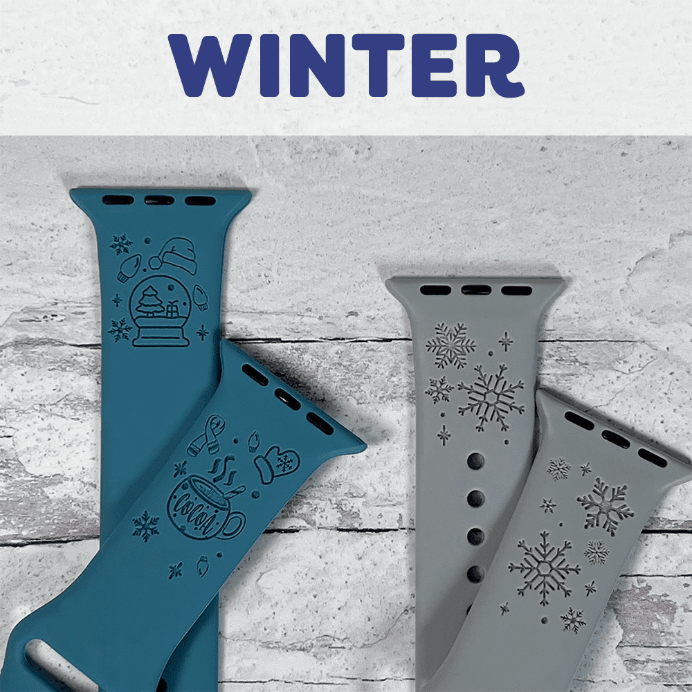 WINTER - Engraved watchband