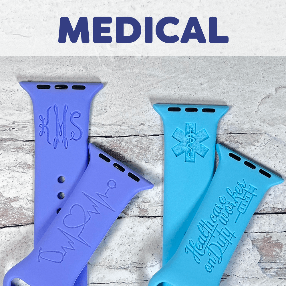 MEDICAL - Engraved watchband