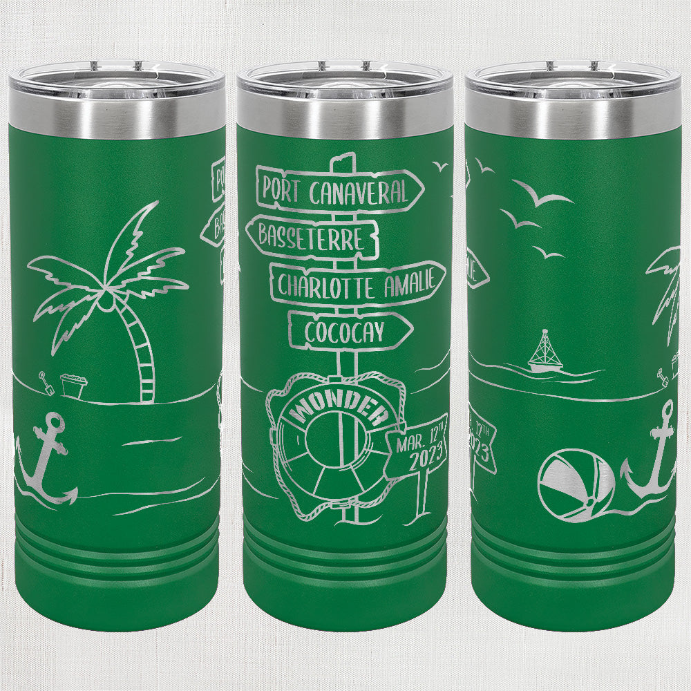22 oz. Skinny Tumbler - Wonder 03/12/23