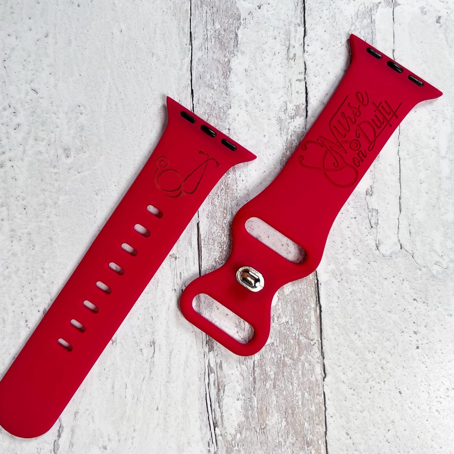 MEDICAL - Engraved watchband new