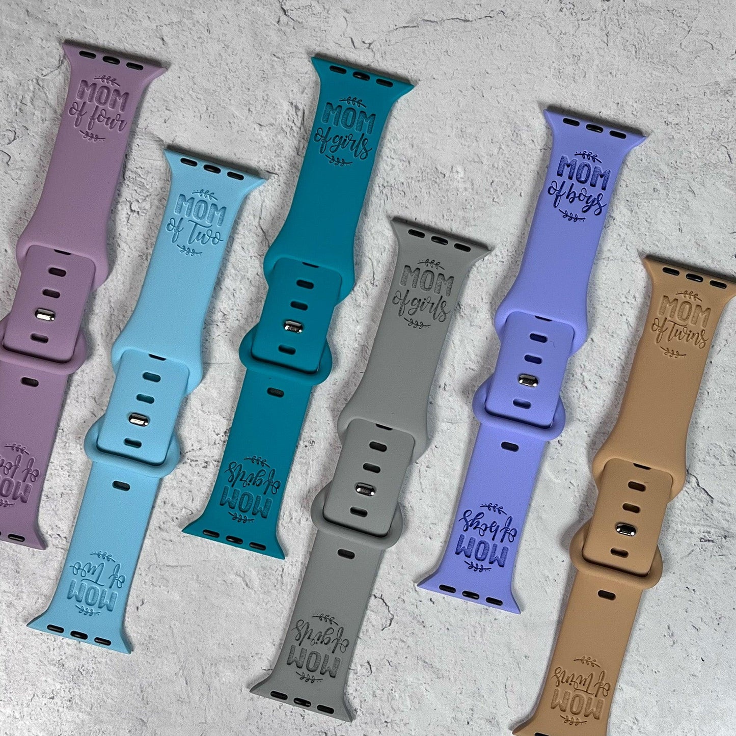 MOM - Engraved watchband new