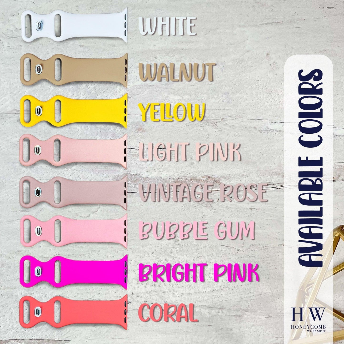 Silicone watchband - New buckle