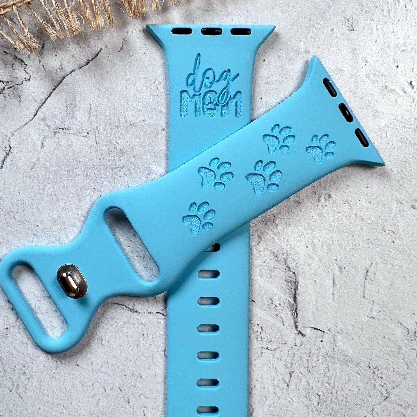 DOG - Engraved watchband new