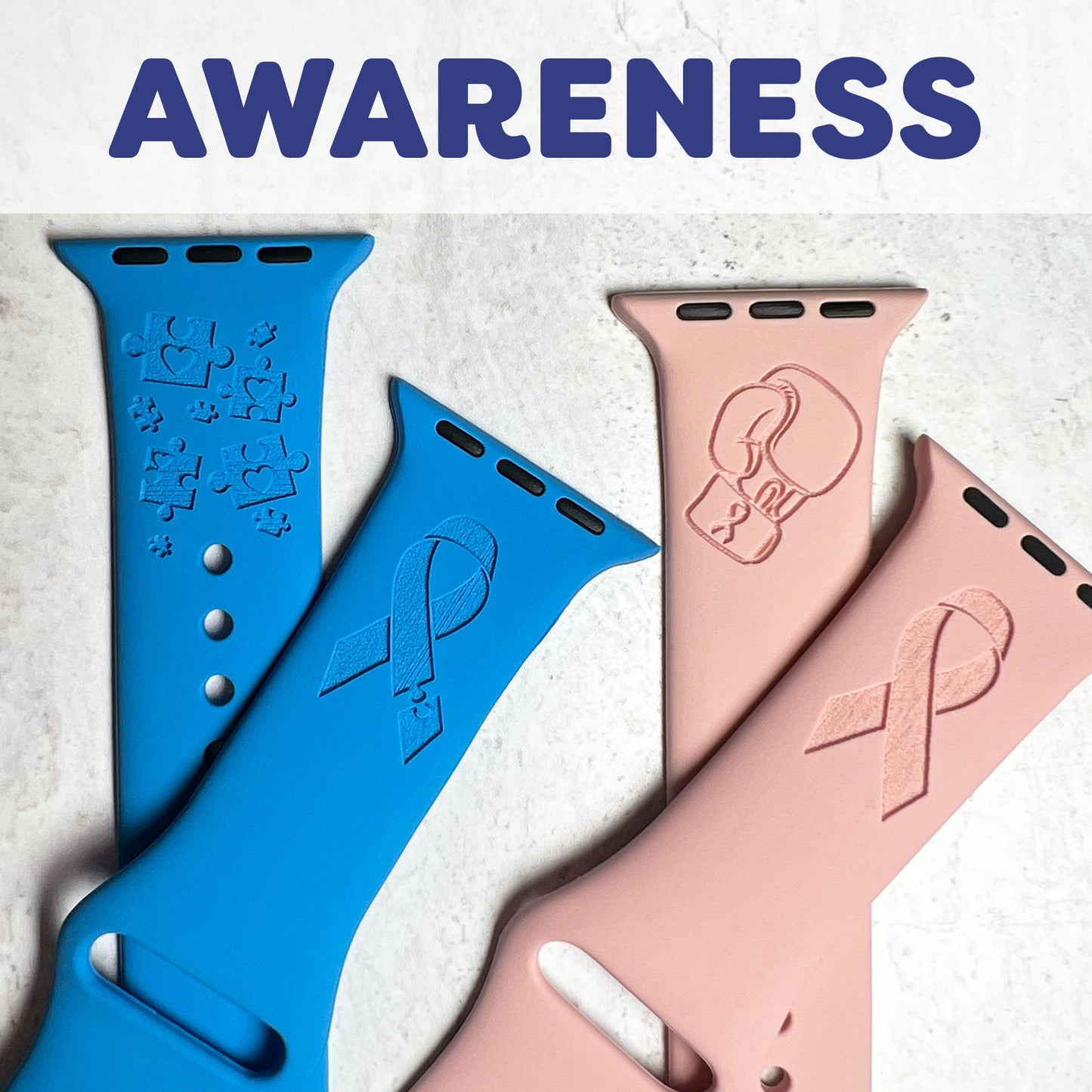 AWARENESS - Engraved watchband
