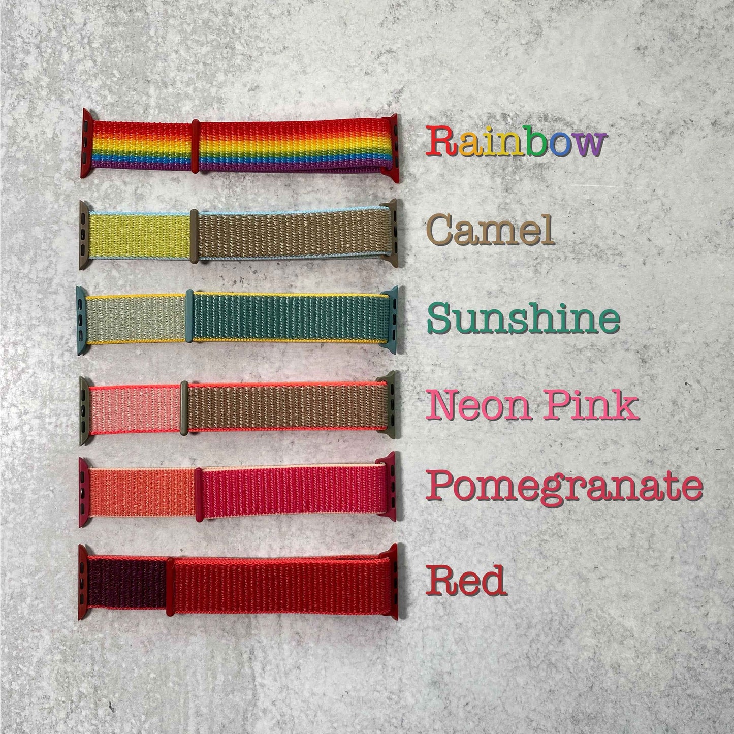 Nylon watchband