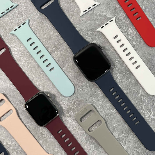 Silicone watchband