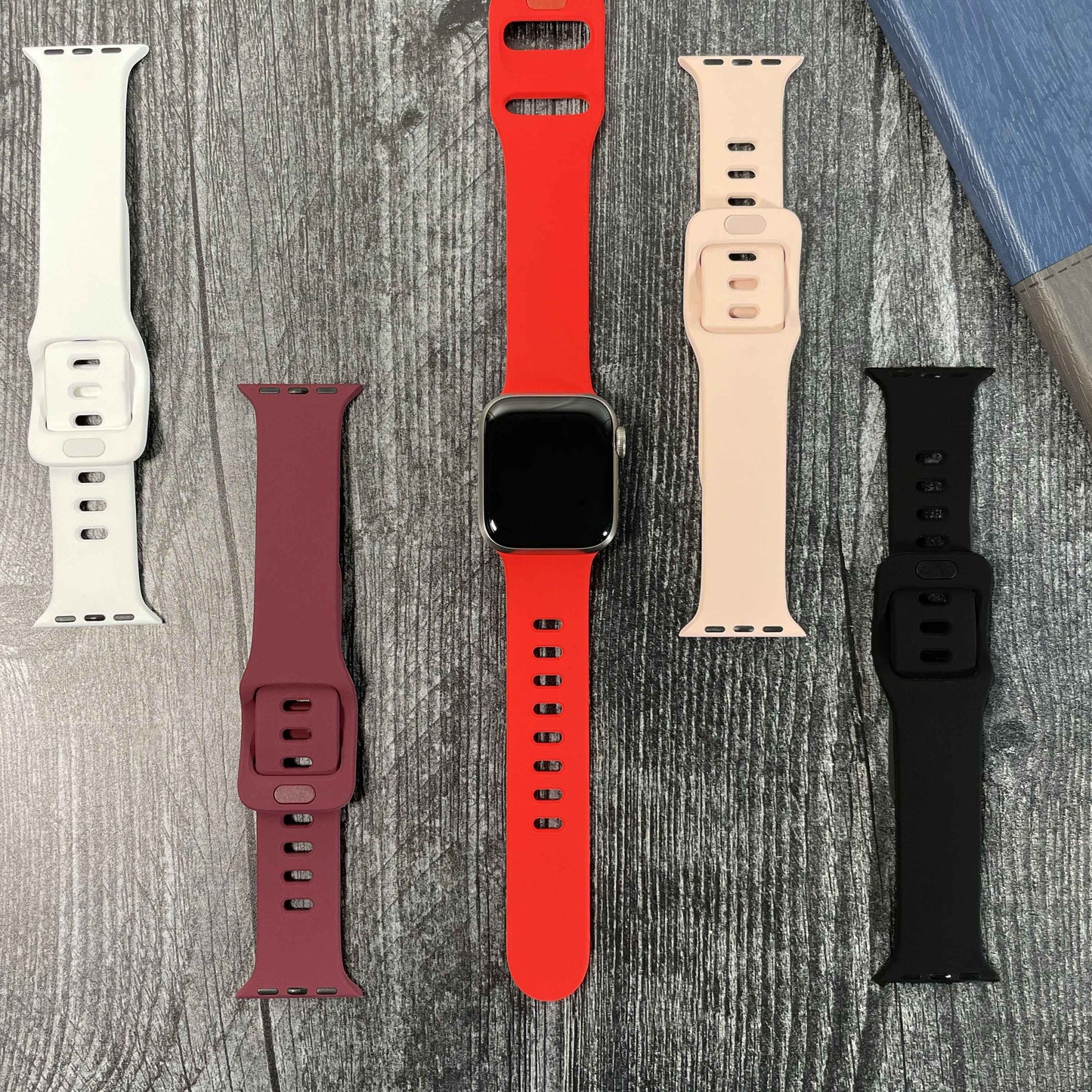 Silicone watchband