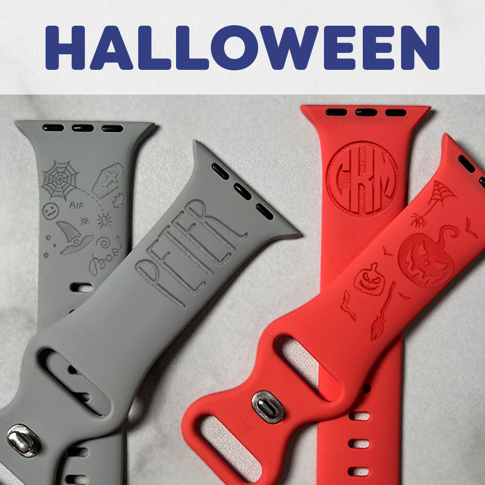 HALLOWEEN - Engraved watchband