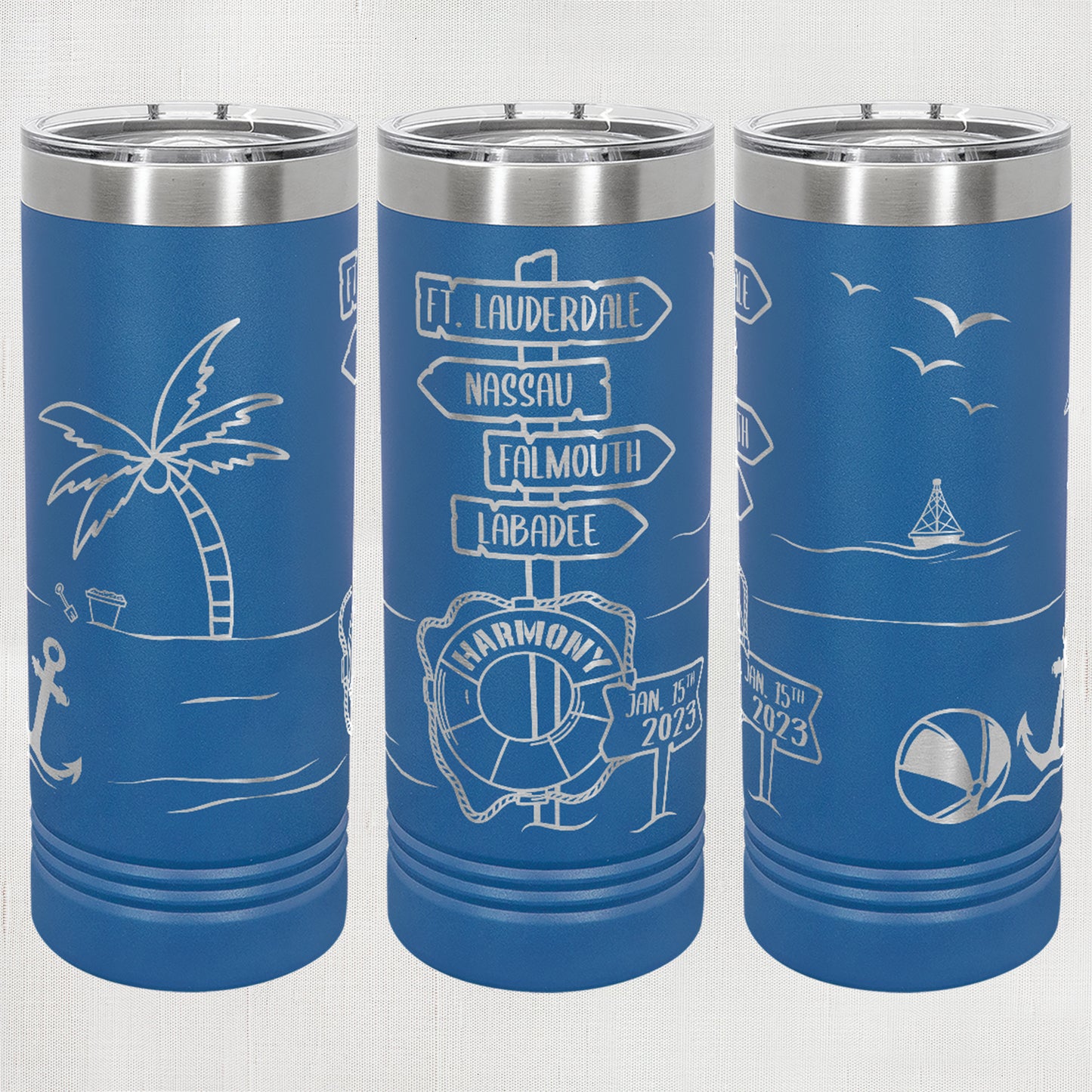 22 oz. Skinny Tumbler - Harmony 01/15/23