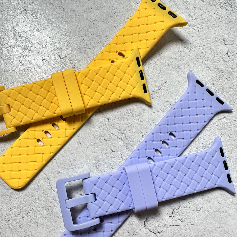 Buckle silicone band for Apple Watch