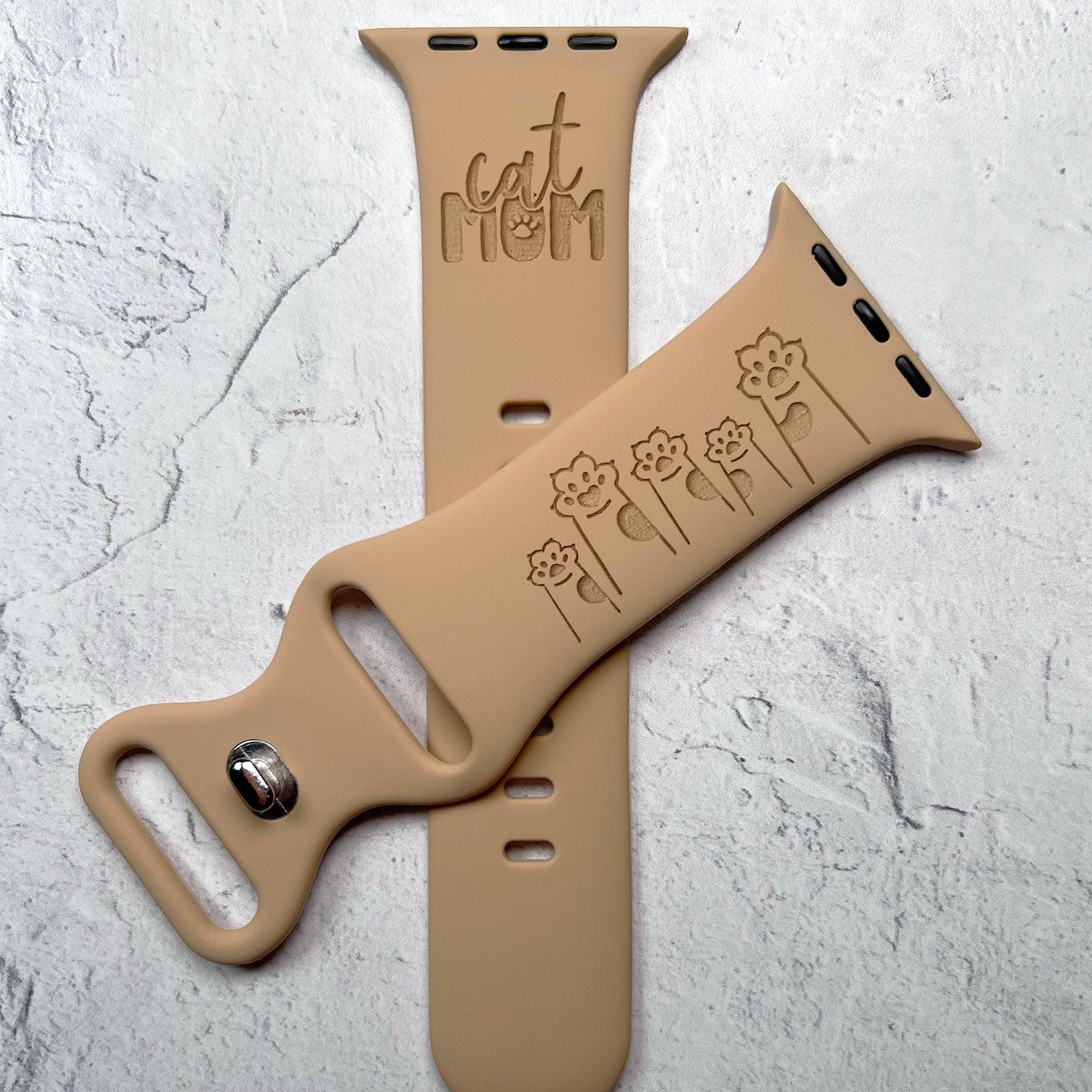 CAT - Engraved watchband new
