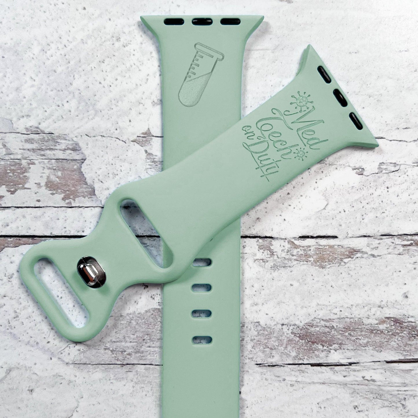 MEDICAL - Engraved watchband new