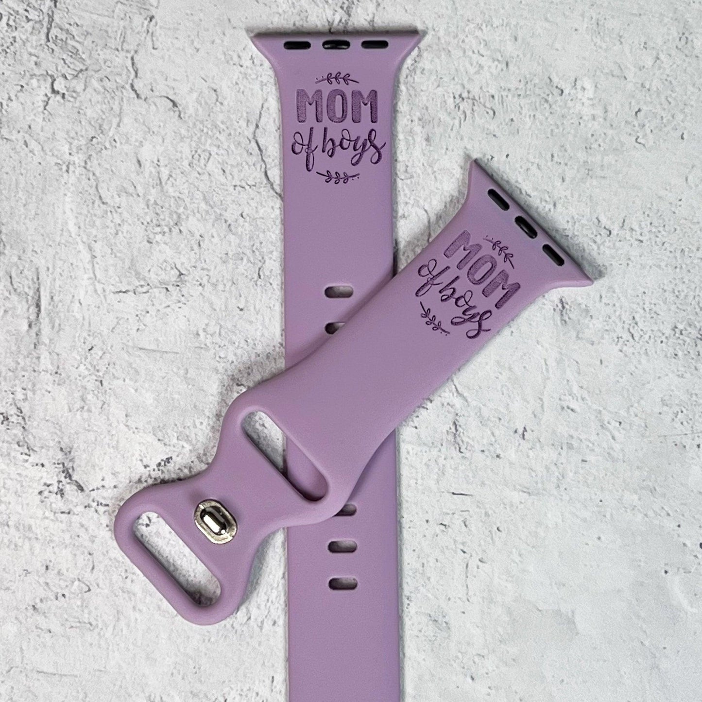 MOM - Engraved watchband new