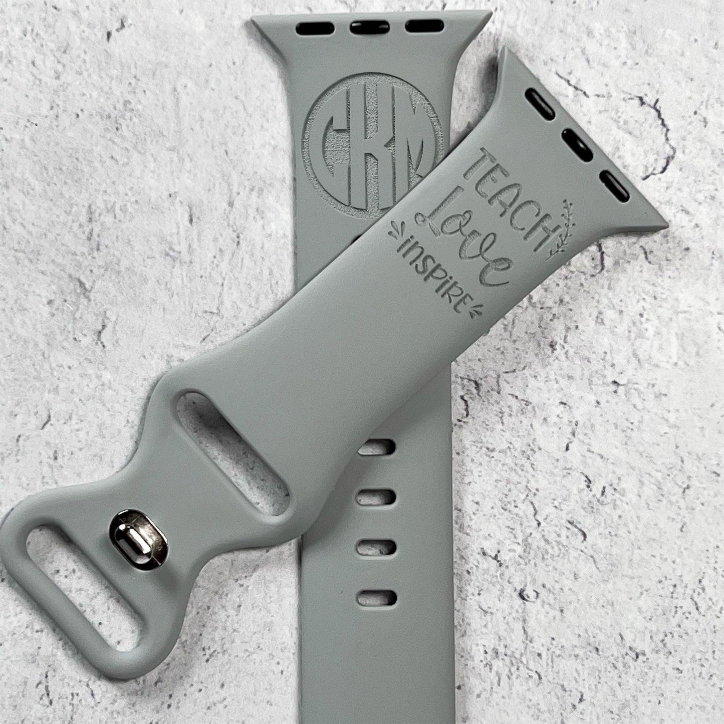 TEACH - Engraved watchband new