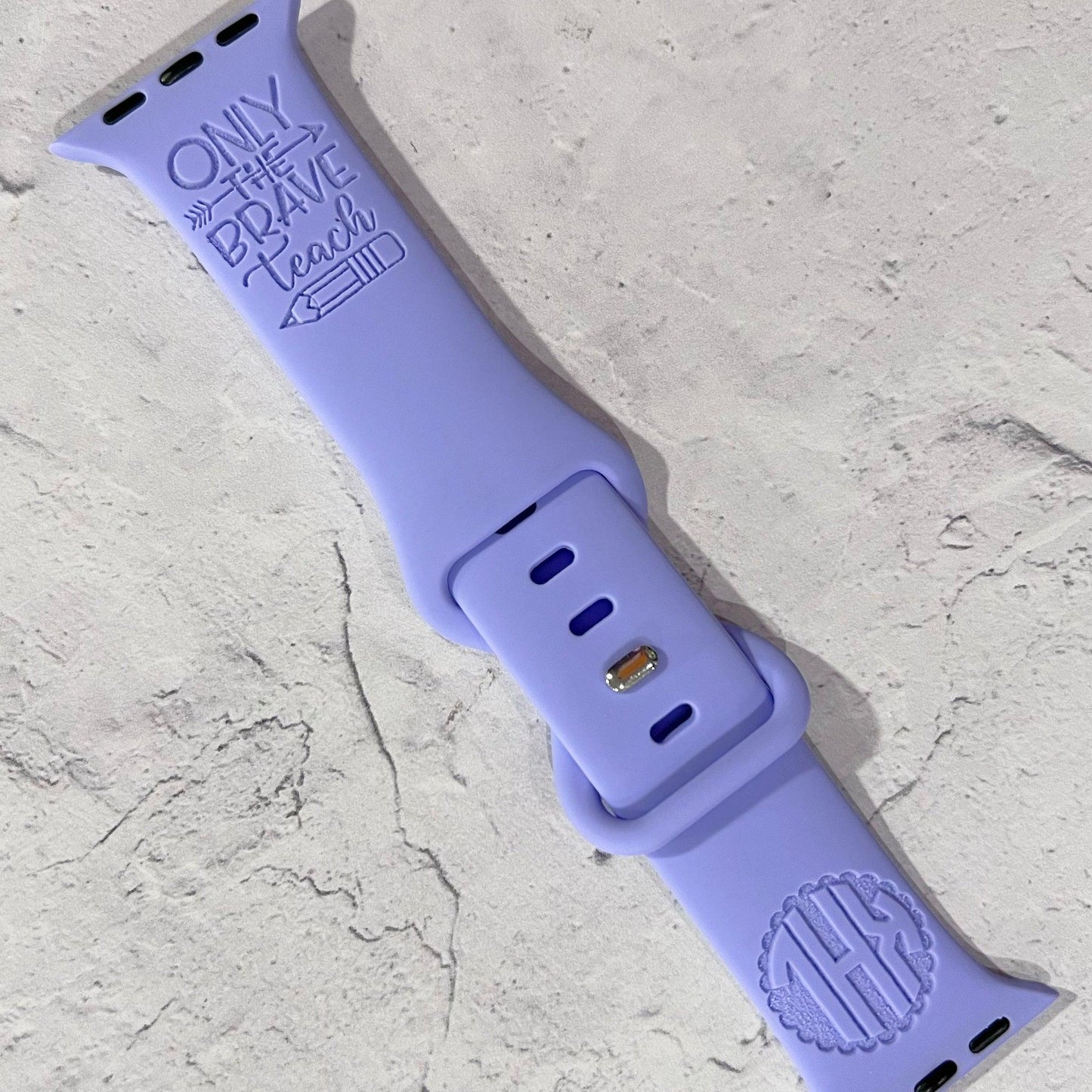 TEACH - Engraved watchband new