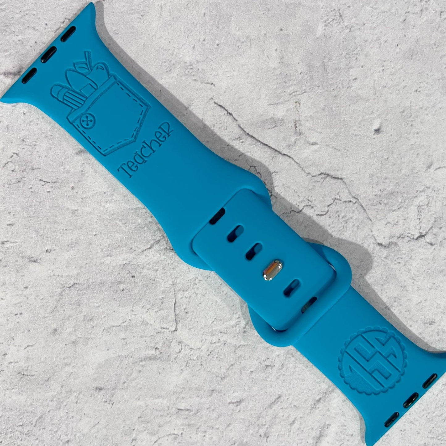 TEACH - Engraved watchband new