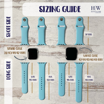 Silicone watchband - Classic buckle