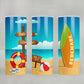 Beach sign - Skinny tumbler - Serenade 06/08/23