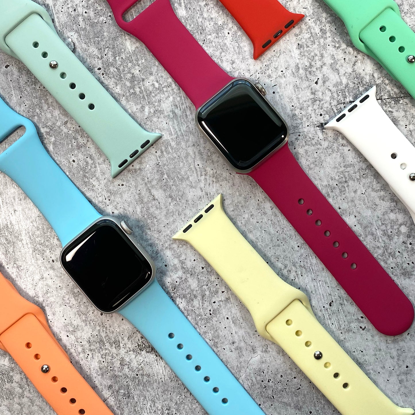 Silicone watchband - Classic buckle