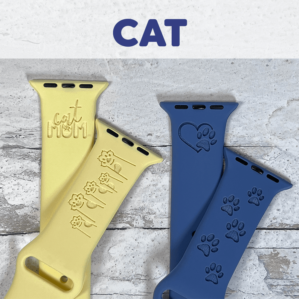 CAT - Engraved watchband
