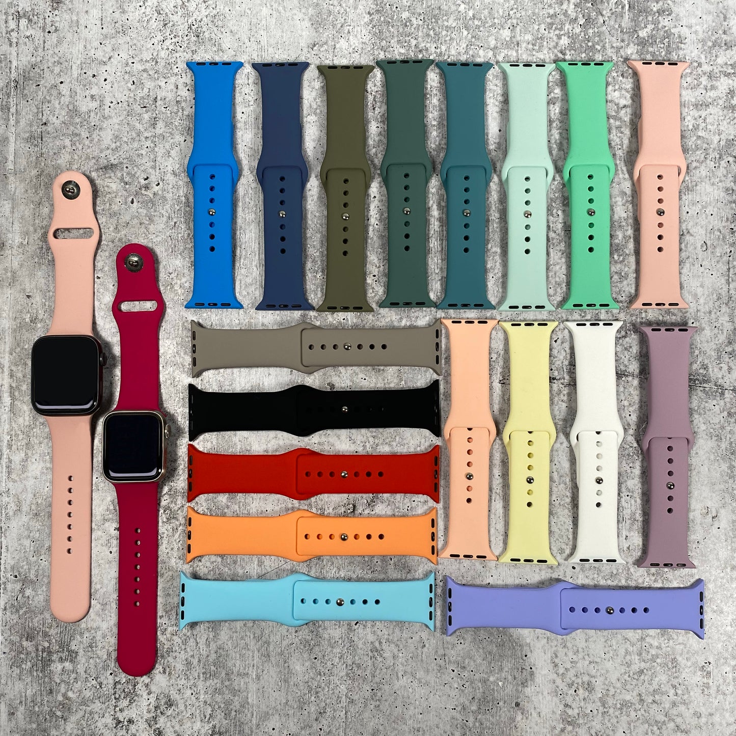 Silicone watchband - Classic buckle