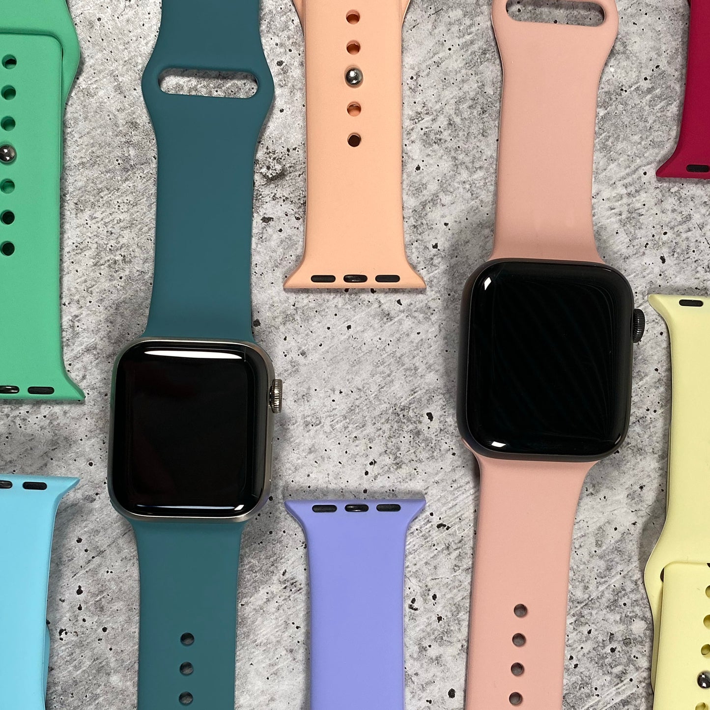 Silicone watchband - Classic buckle