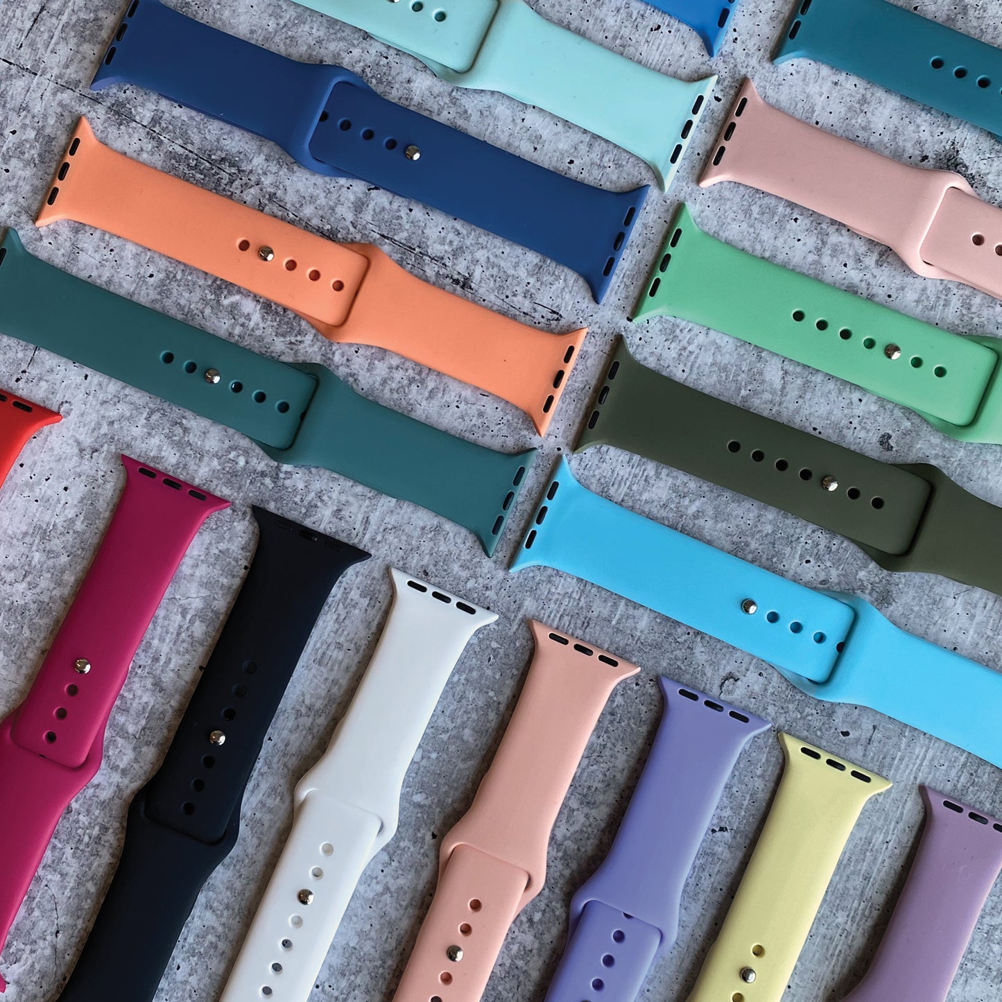 Silicone watchband - Classic buckle