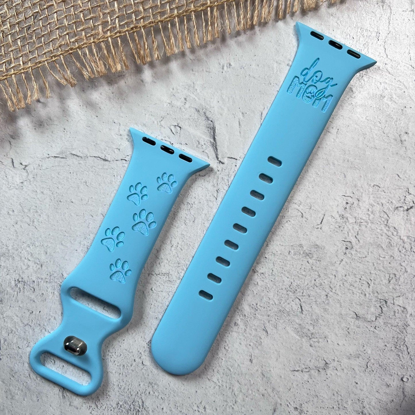 DOG - Engraved watchband new