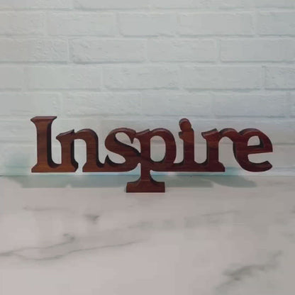 Standing word - INSPIRE