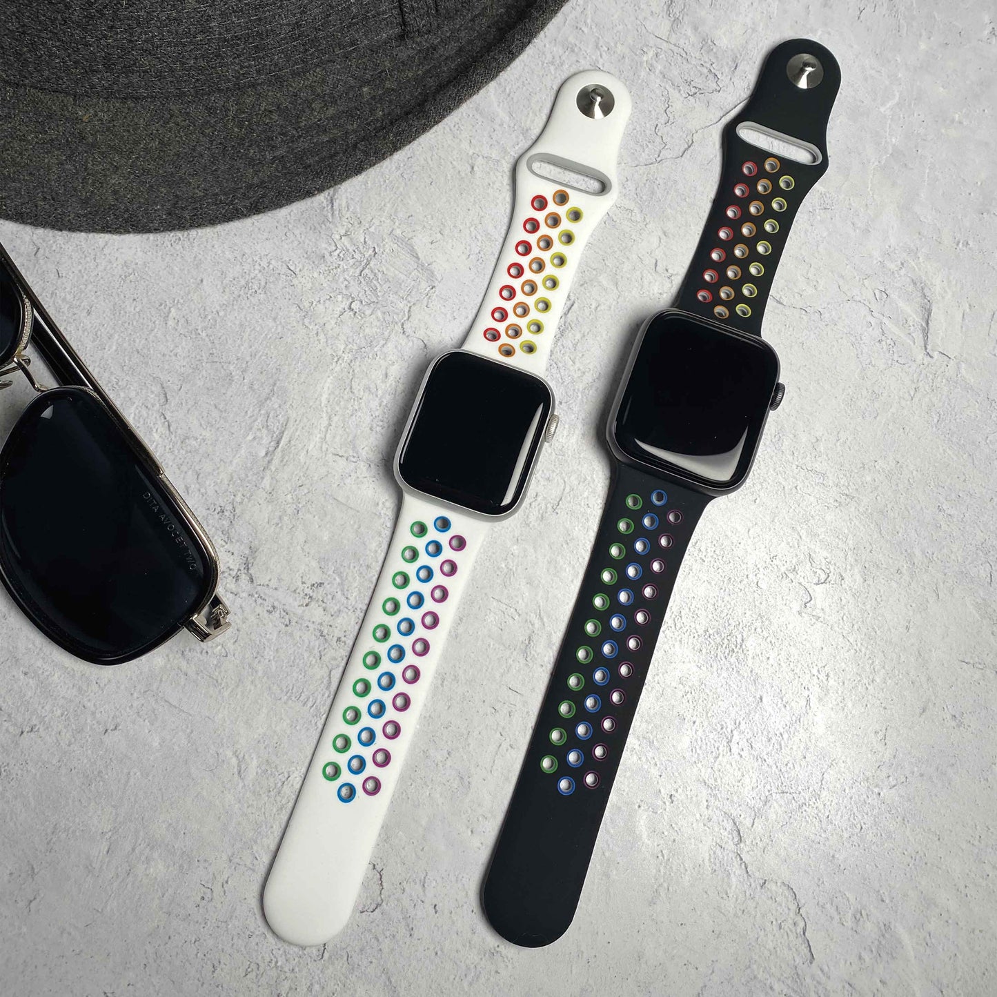 PRIDE Breathable sport silicone watchband