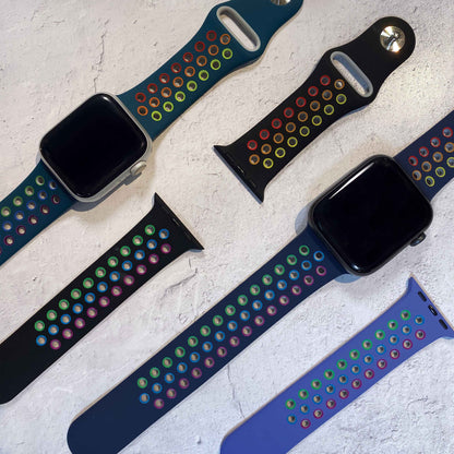 PRIDE Breathable sport silicone watchband