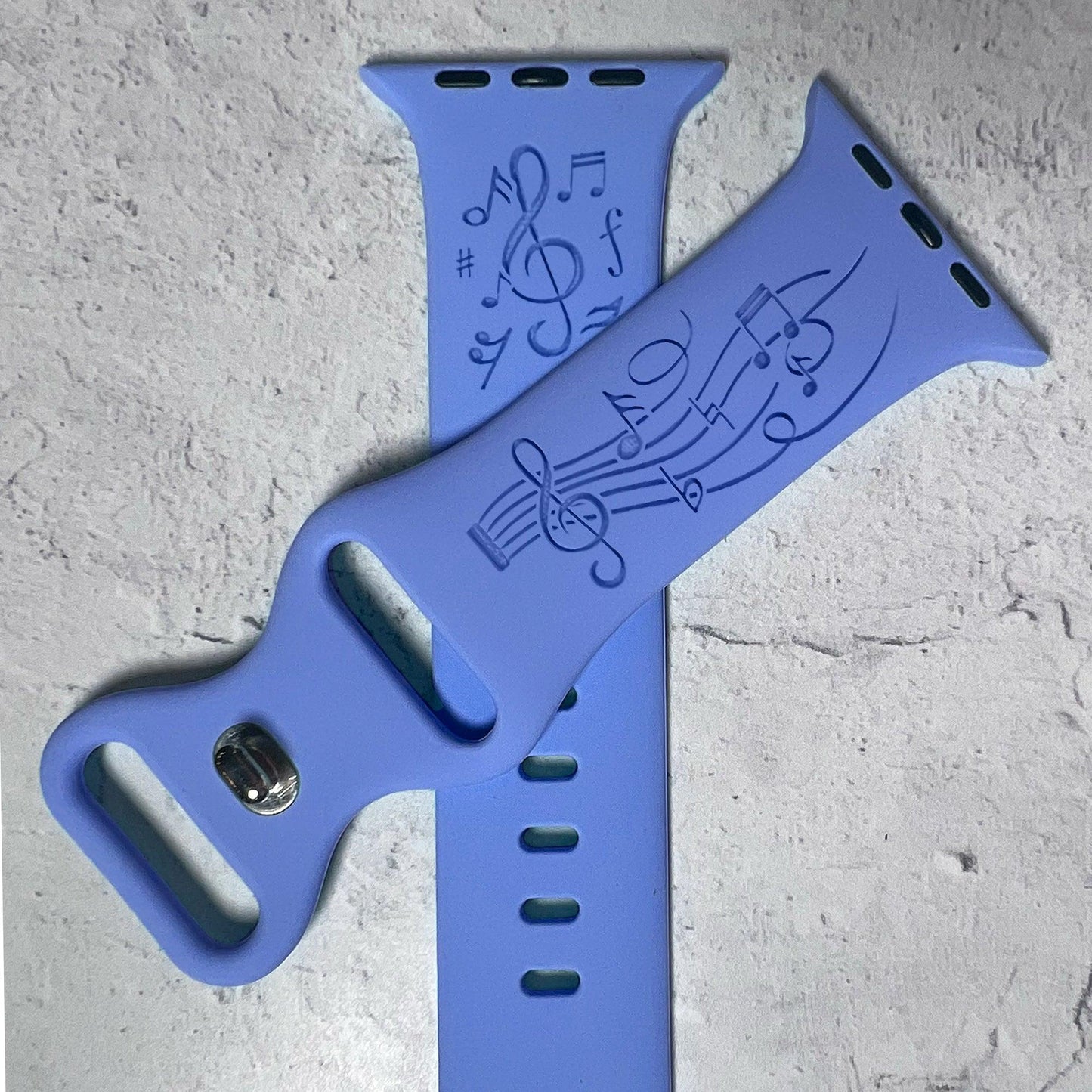 MUSIC - Engraved watchband new